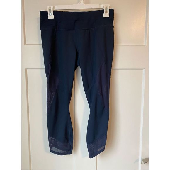 Athleta Navy Legging - Picture 1 of 9